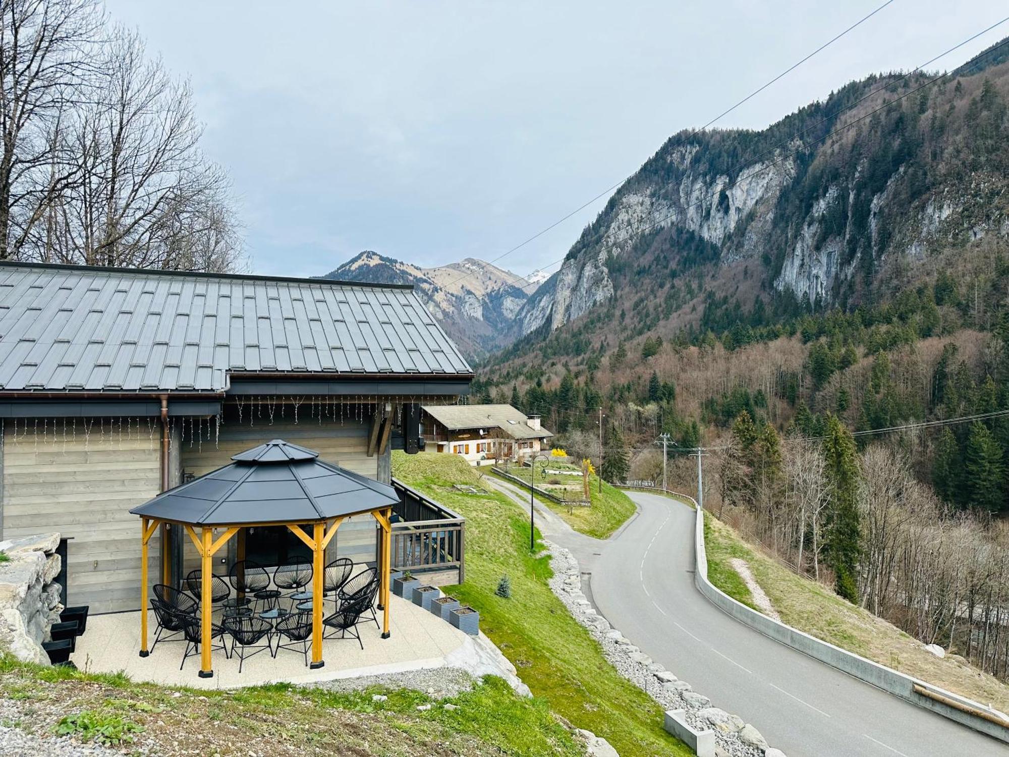 Chalet Du Bonheur Villa Bonnevaux  Екстериор снимка