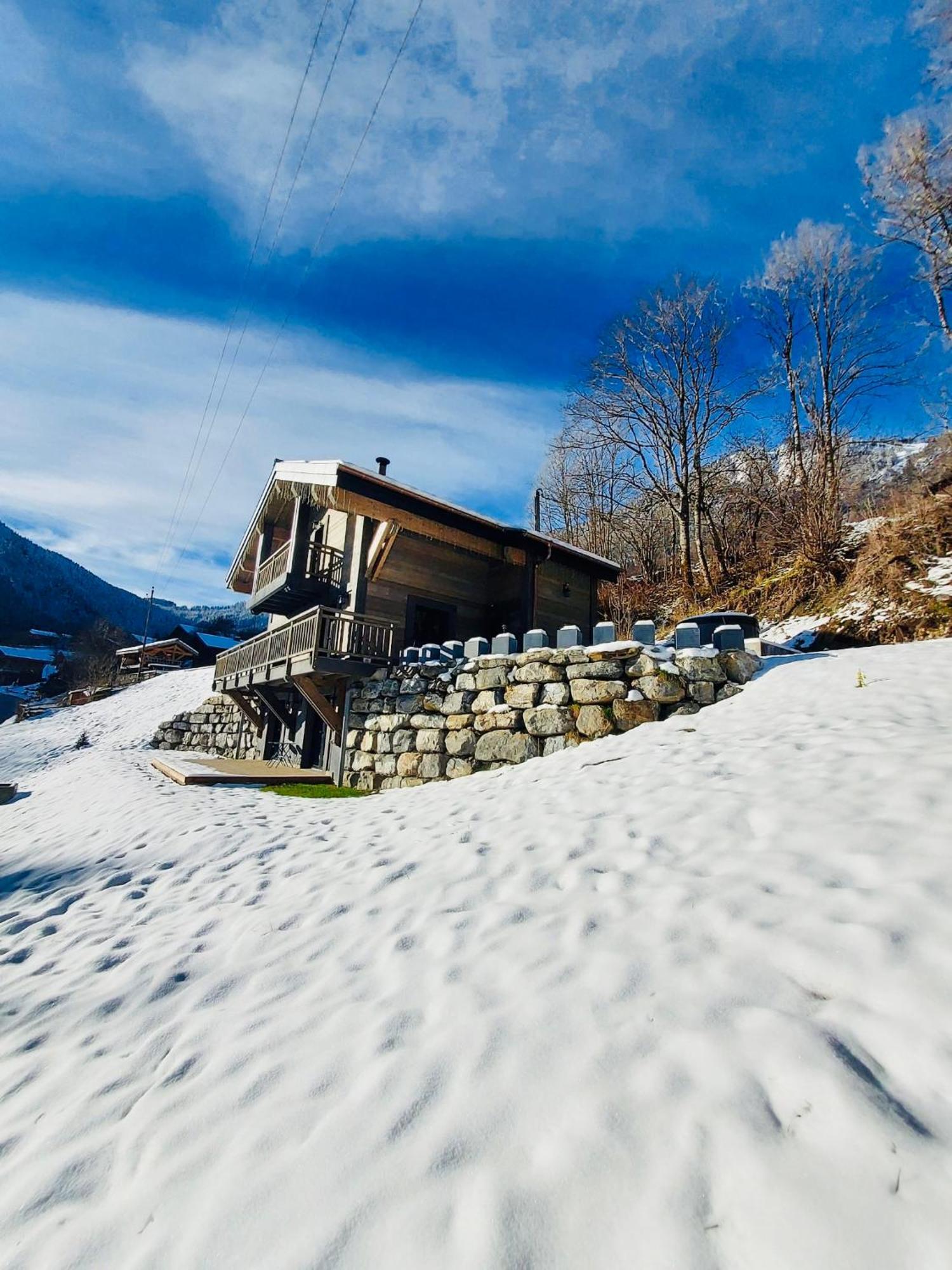 Chalet Du Bonheur Villa Bonnevaux  Екстериор снимка