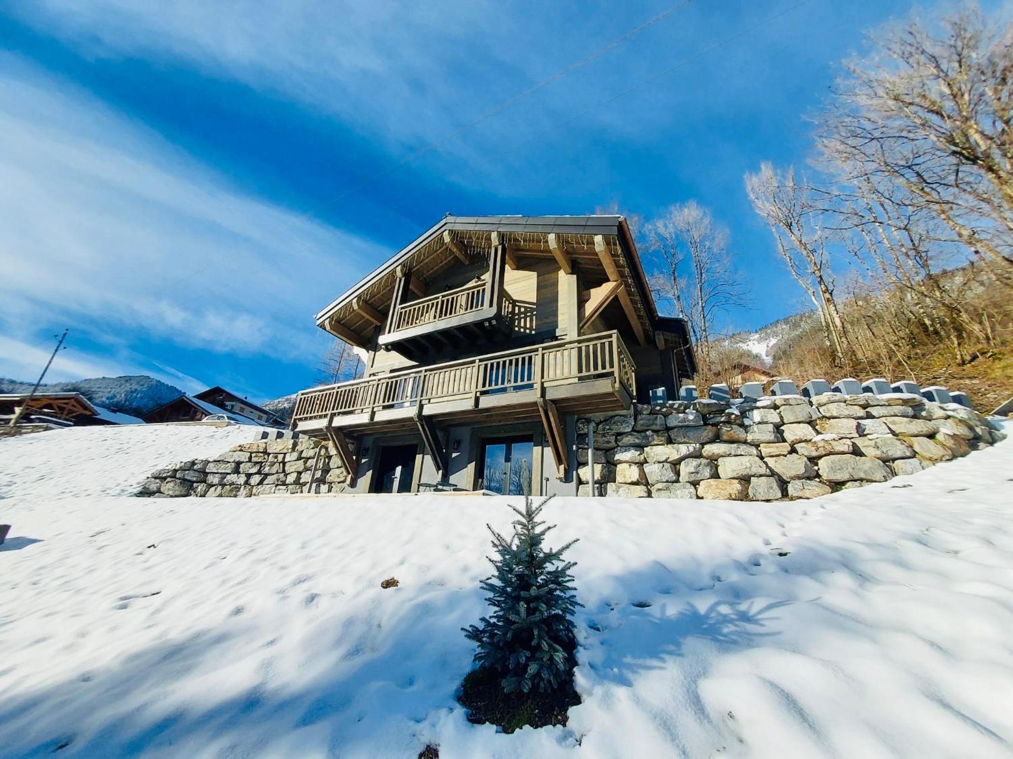 Chalet Du Bonheur Villa Bonnevaux  Екстериор снимка